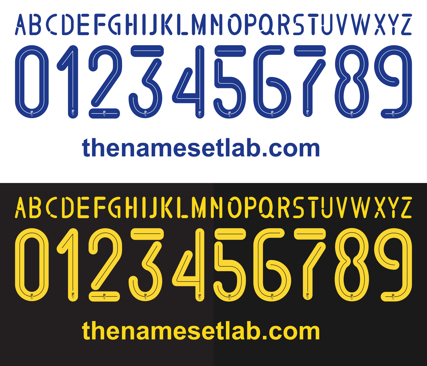 Granada 2015-2016 Nameset Mockup