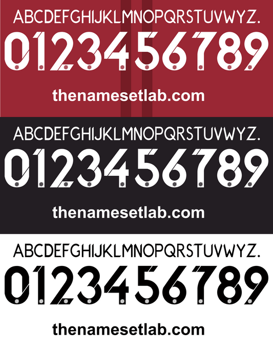 Hannover 2014-2015 Nameset AI Vector File