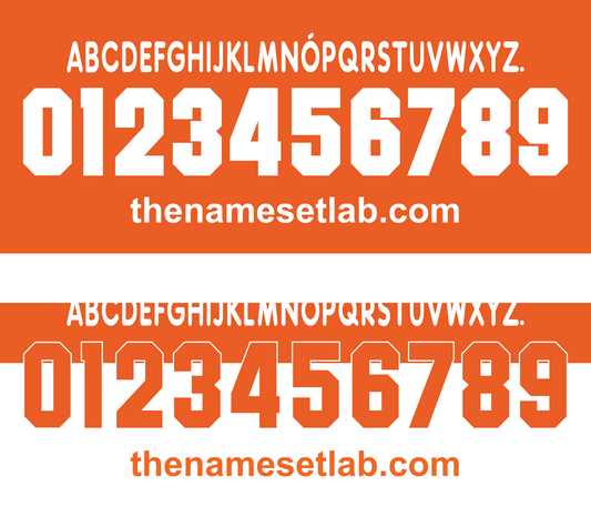 Holland 1996 Football Nameset AI Vector File