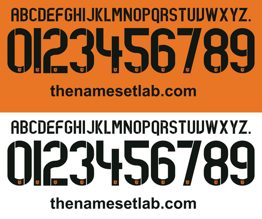 Hull City 2014-2015 nameset 14/15 font vector file
