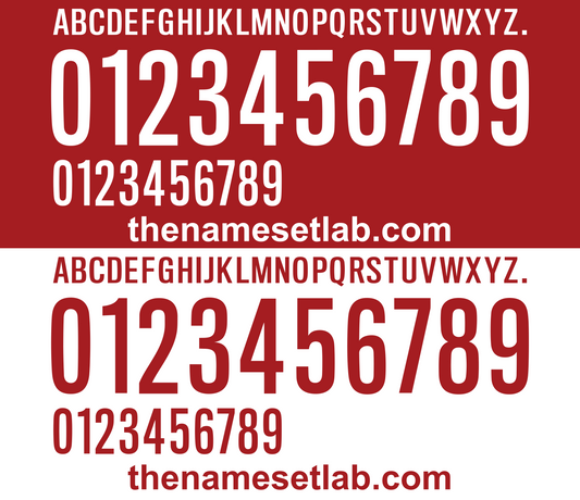 Indonesia AFF14 Football Nameset AI Vector File