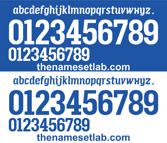 Italy 2010 Football Nameset AI Vector File