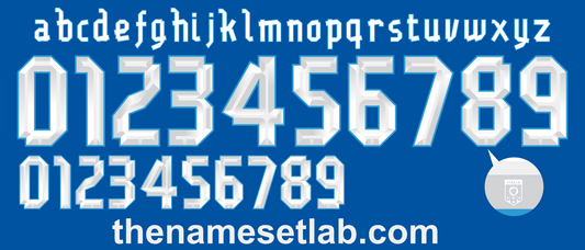 Italy 2013 Football Nameset AI Vector File