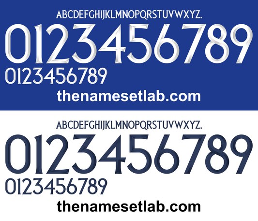 Italy 2023 Football Nameset AI Vector File
