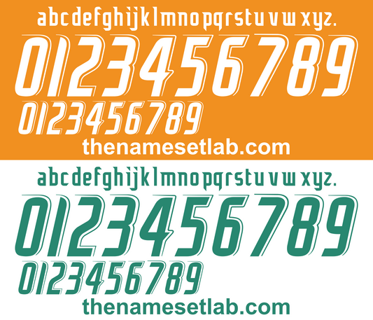 Ivory Coast 2006 Football Nameset AI Vector File