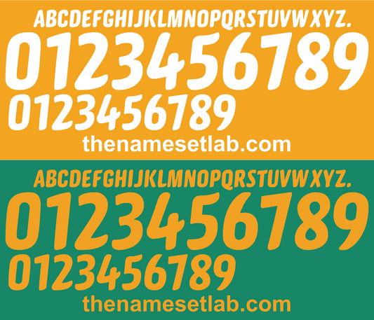 Ivory Coast 2010 Football Nameset AI Vector File