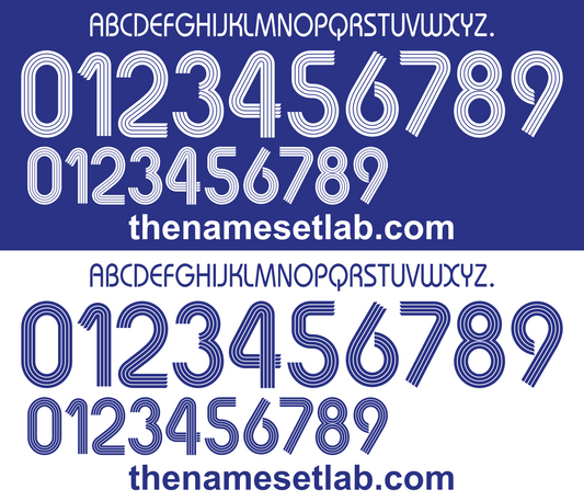 Japan 2006 Football Nameset AI Vector File