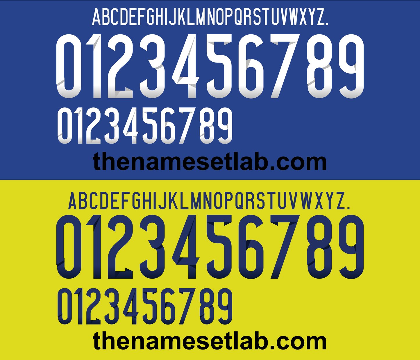 Japan 2014 Football Nameset AI Vector File