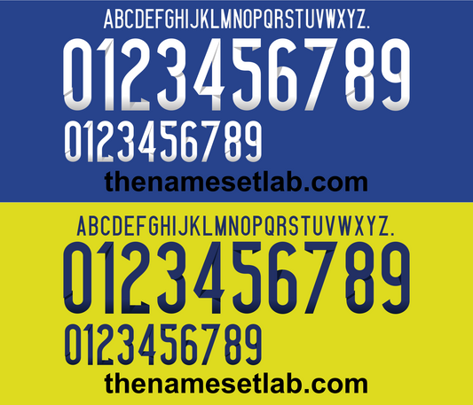 Japan 2014 Football Nameset AI Vector File