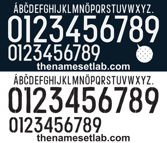 Japan 2016 Football Nameset AI Vector File