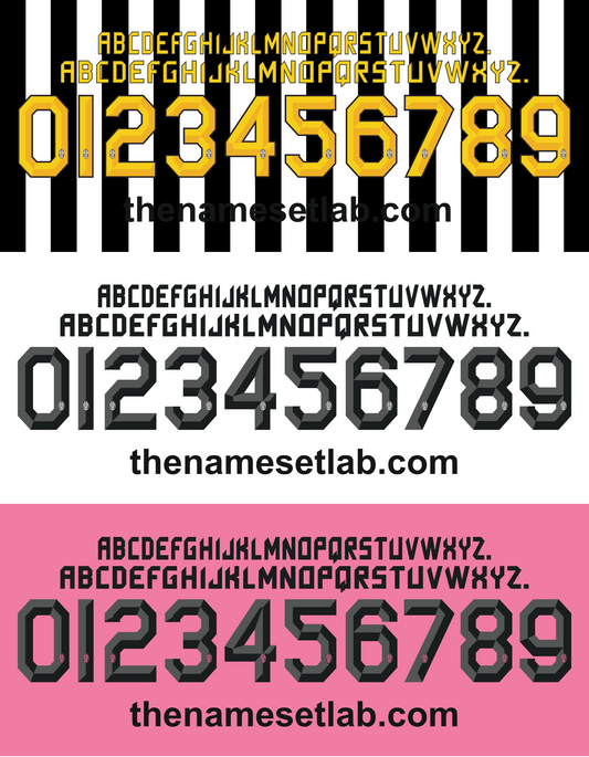 Juventus 2010-2012 Nameset AI Vector File