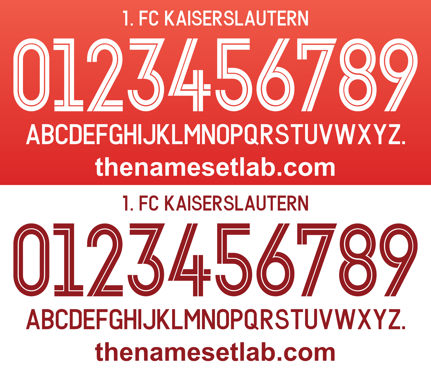 Kaiserslautern 2014-2015 Nameset AI Vector File