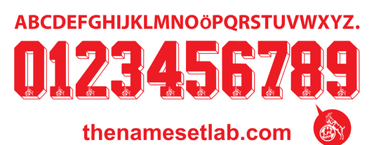 Koln 2014-2015 Nameset AI Vector File