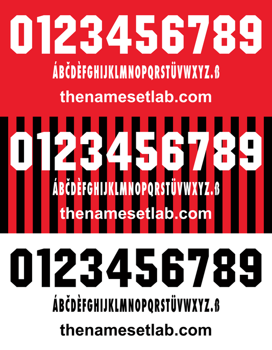 Leverkusen 1999-2001 Nameset AI Vector File