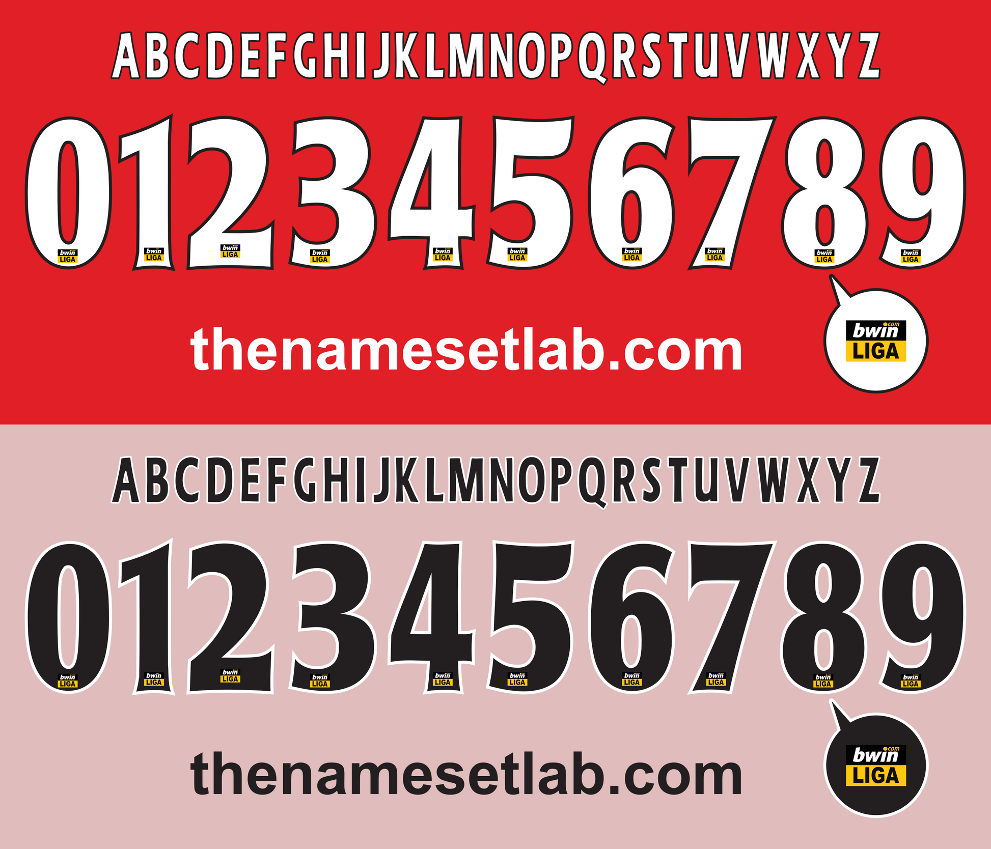 Liga Bwin 2006–2008 Nameset Mockup