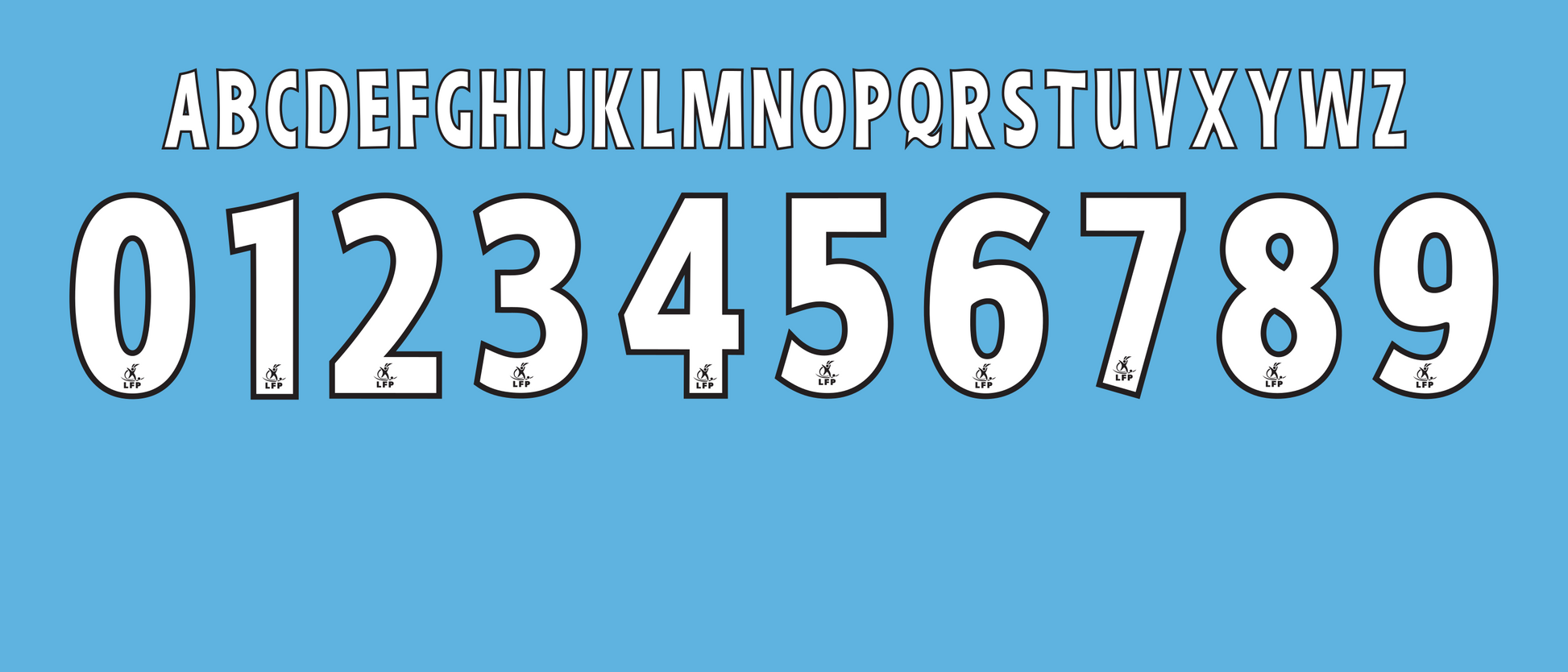 Ligue 1 2007–2010 Nameset Vector mockup 
