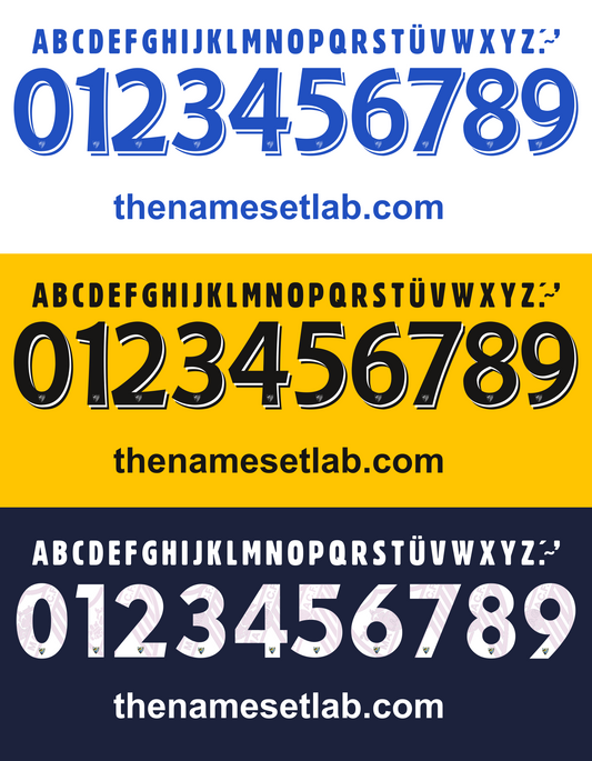 Malaga 2016-2017 Nameset Mockup