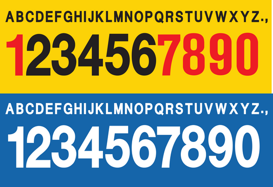 Malaysia 2010-2012 Football Nameset AI Vector File