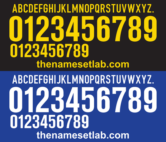 Malaysia 2012-2014 Football Nameset AI Vector File