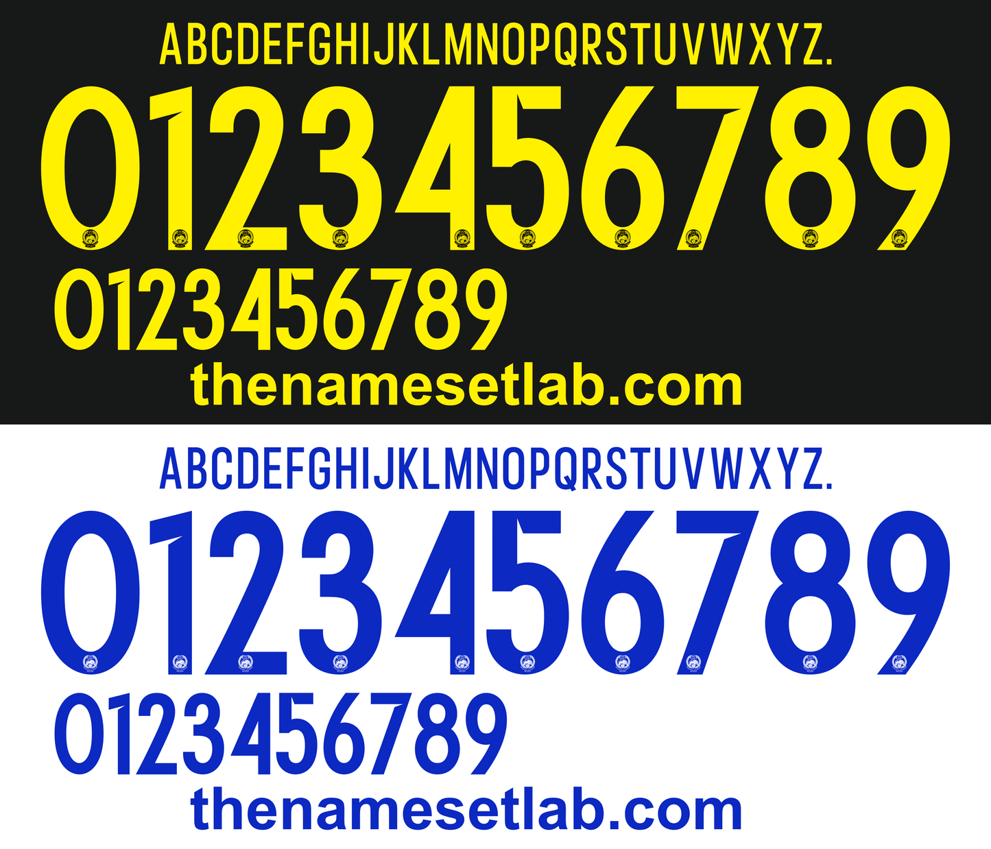 Malaysia 2016 Football Nameset AI Vector File