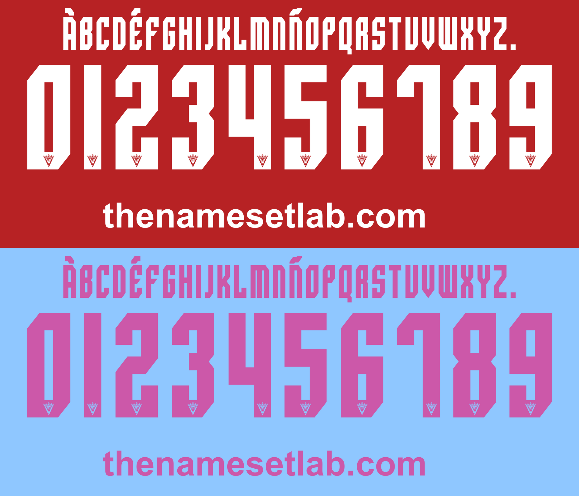 Mirandes 2016-2017 Nameset mockup