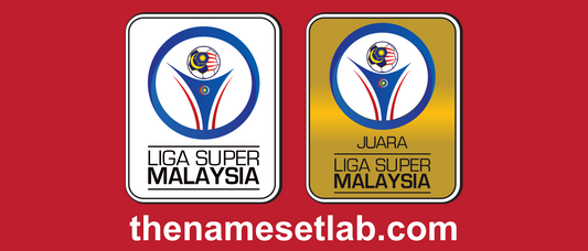 Malaysia Super League 2017 Patches preview image showing the vector artwork design for this digital download.