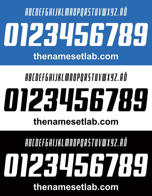 Napoli 2001-2002 Nameset AI Vector File