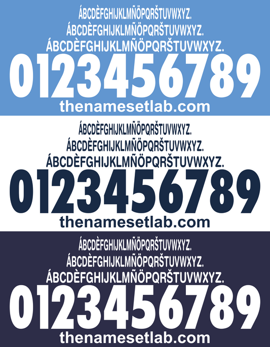 Napoli 2003-2004 Nameset AI Vector File
