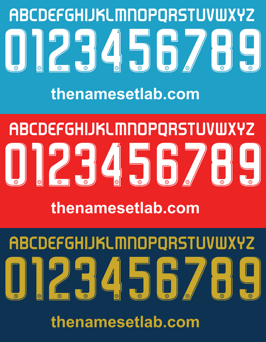 Napoli 2007-2009 Nameset AI Vector File