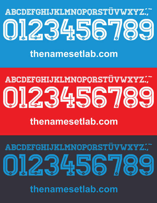 Napoli 2015-2016 Nameset AI Vector File