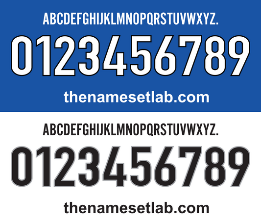 Napoli 1999-2000 Nameset AI Vector File