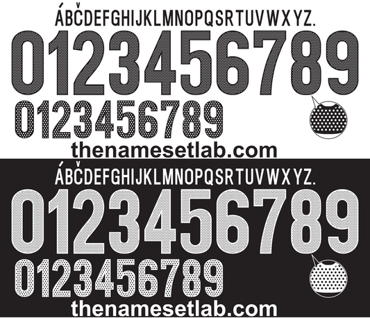 New Zealand 2010 Football Nameset AI Vector File