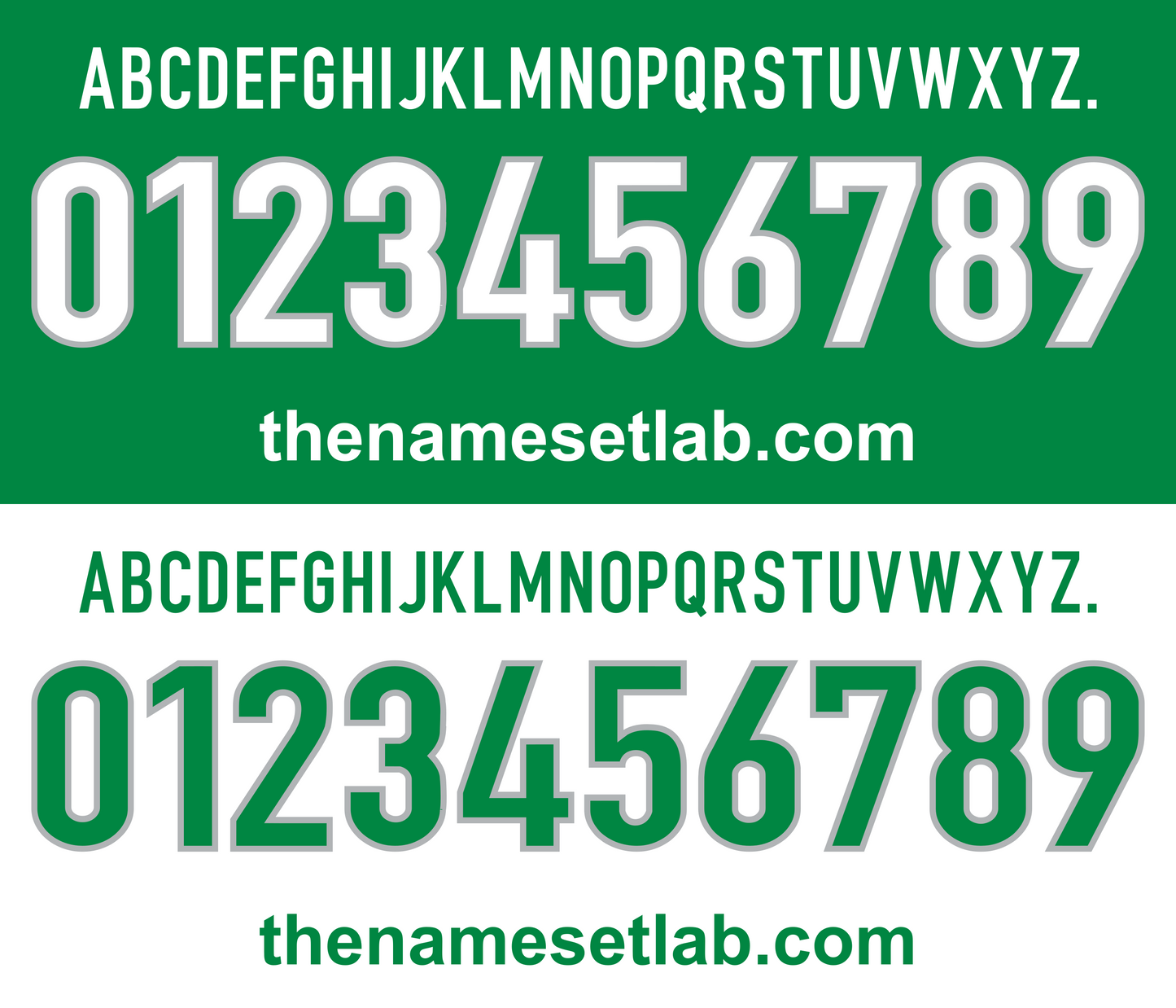 Nigeria 1998 Football Nameset AI Vector File