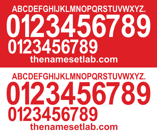 North Korea 2010 Football Nameset AI Vector File