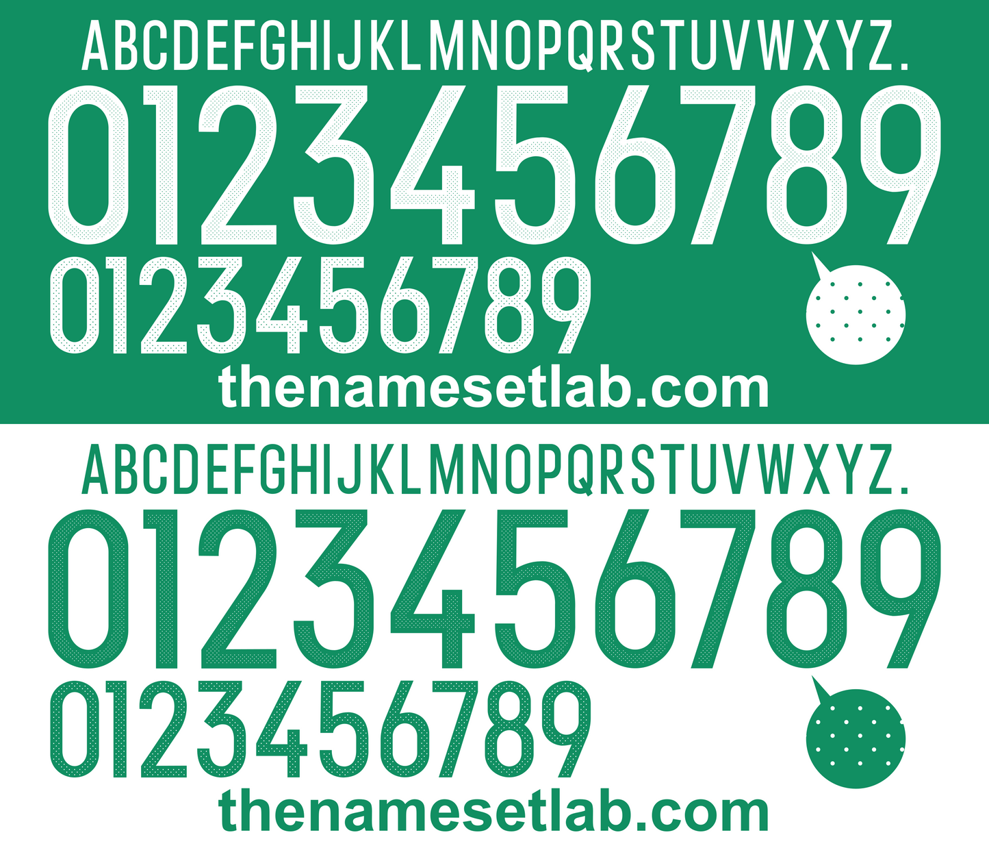 Northern Ireland 2016 Football Nameset AI Vector File