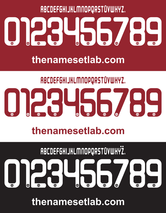 Nurnberg 2013-2014 Nameset AI Vector File