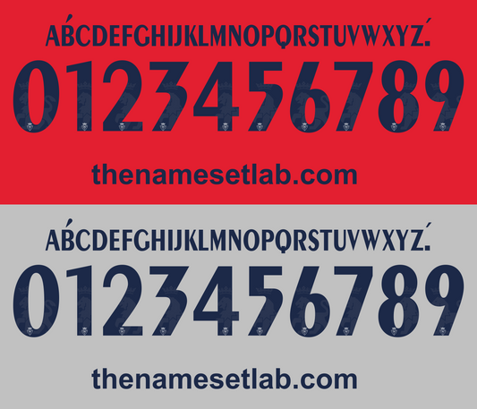 Osasuna 2012-2013 Nameset mockup
