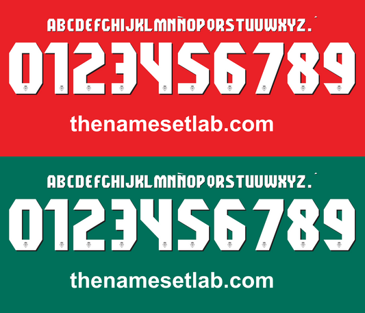 Osasuna 2016-2017 Nameset mockup