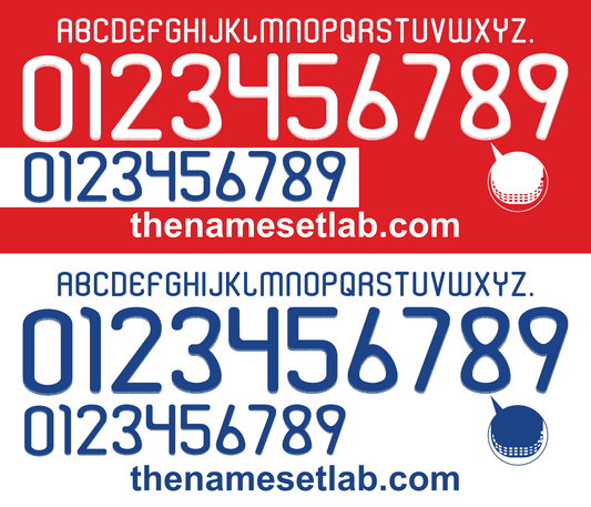 Paraguay 2010 Football Nameset AI Vector File
