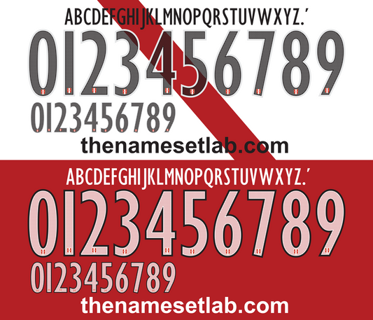 Peru 2013-2015 Football Nameset AI Vector File