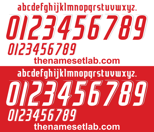 Poland 2006 Football Nameset AI Vector File