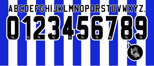 Real Sociedad 2014-2015 Nameset graphic