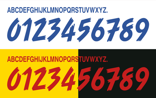 Real Zaragoza 2001-2003 Nameset Graphic