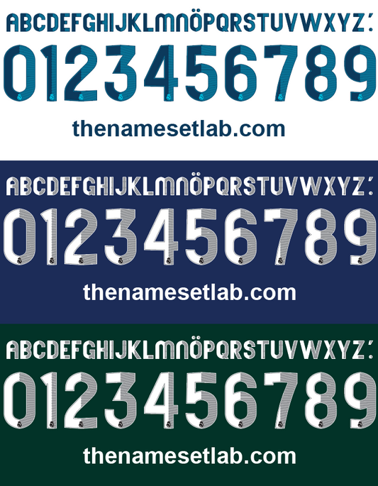Real Madrid 12-13 nameset mockup