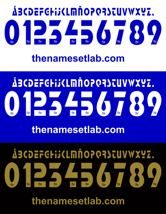 Real Zaragoza 2007-2008 Nameset Graphic
