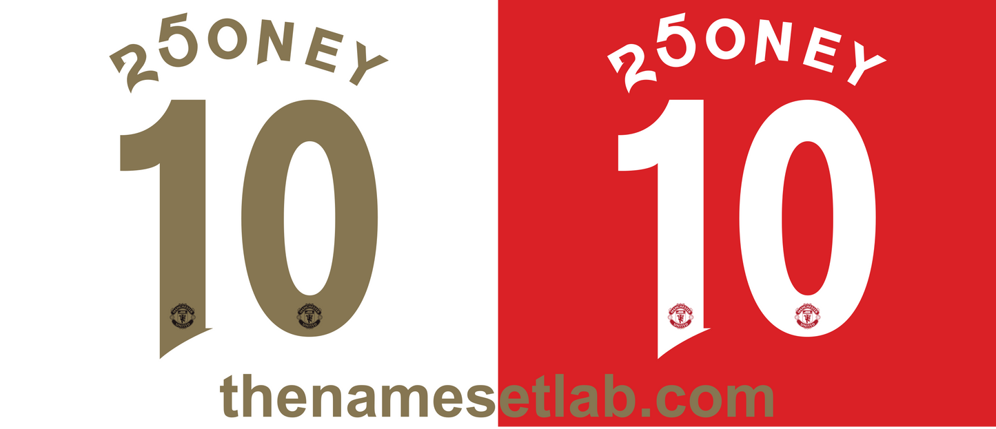 Wayne Rooney 250 Goals Patch preview image showing the vector artwork design for this digital download.
