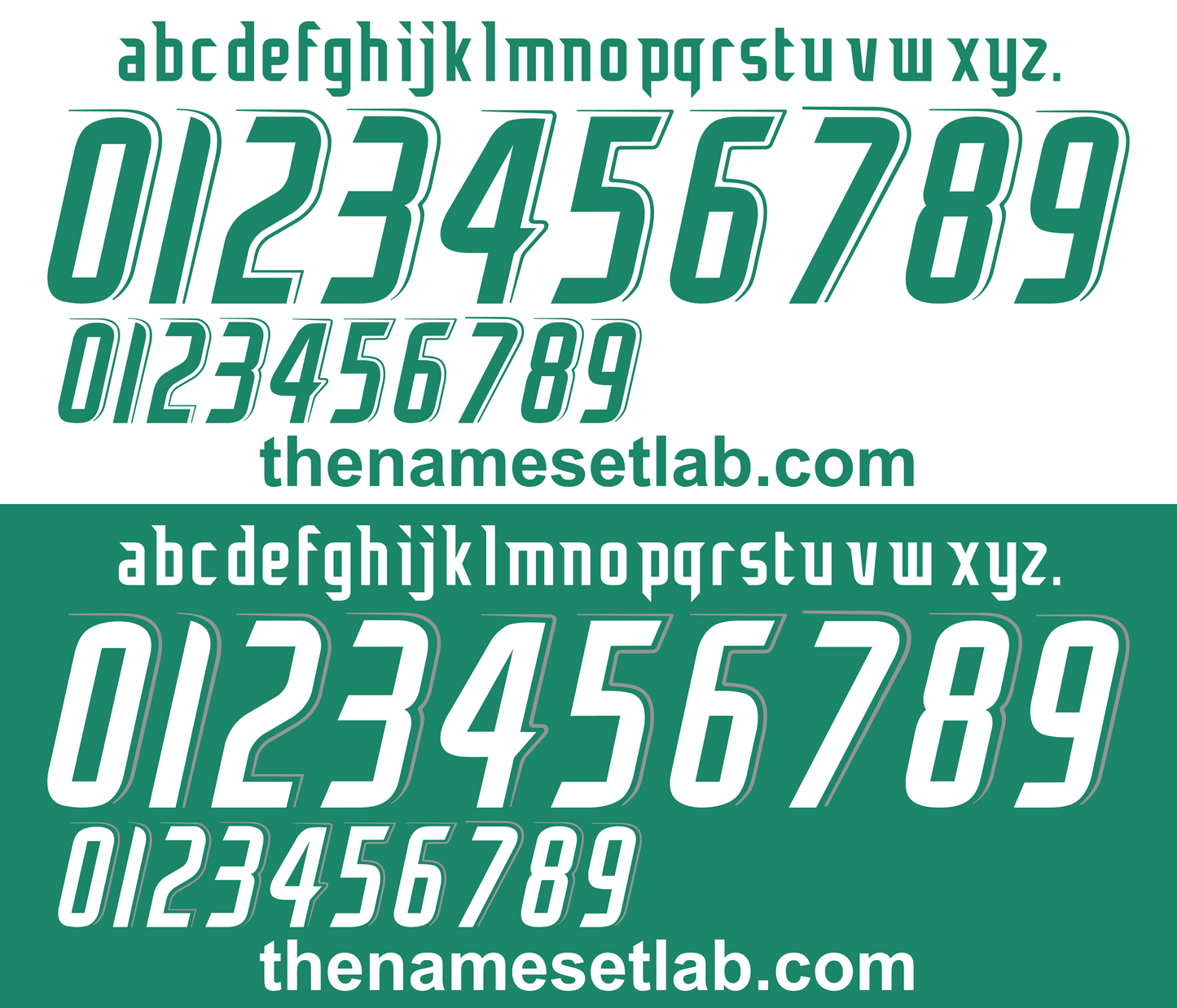 Saudi Arabia 2006 Football Nameset AI Vector File