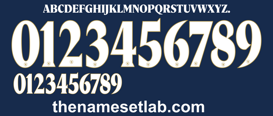 Scotland 2023 Football Nameset AI Vector File