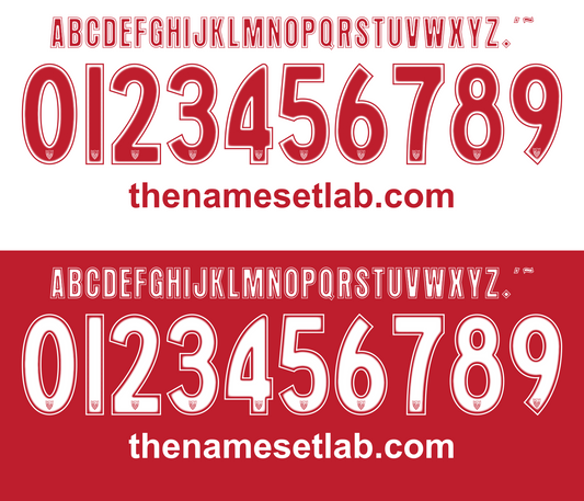Sevilla 2004-2006 Nameset Graphic