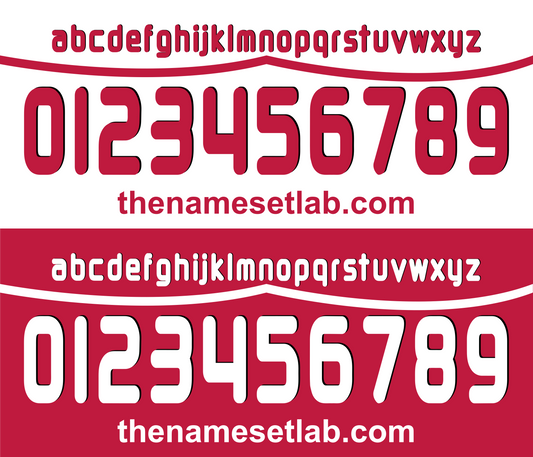 Sevilla 2010-2011 Nameset Graphic
